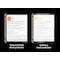 Better Office Products Sheet Protectors, Textured, 8.5in. x 11in. Anti Glare, Top Load, 200PK 81853 - alternate 6
